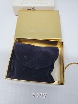 Estee Lauder Vintage Golden Gemini Compact Poudre Pressée Translucide Lucidity