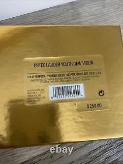 Estee Lauder Violin Youth Dew Solid Parfum Compact Box