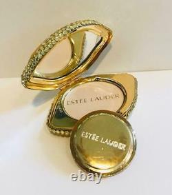 Full/unused 1998 Estee Lauder Lemon Drop Lucidity Powder Compact