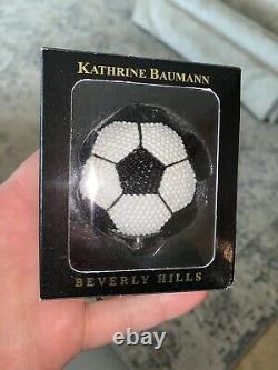 Kathrine Baumann Estee Lauder Swarovski Crystal Soccer Ball Poudre Compacte