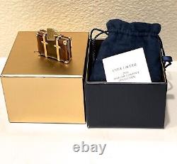 NIB COMPLET 2006 Estee Lauder White Linen WORLD TRAVELER Compact de Parfum Solide