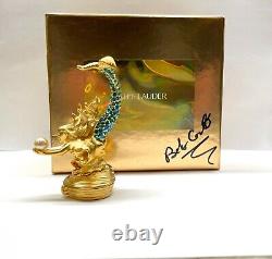 NIB FULL Estee Lauder Plaisirs SPARKLING MERMAID Compact de parfum solide SIGNÉ