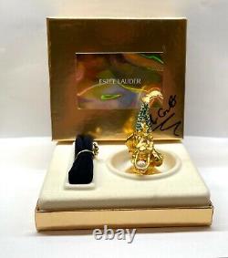 NIB FULL Estee Lauder Plaisirs SPARKLING MERMAID Compact de parfum solide SIGNÉ