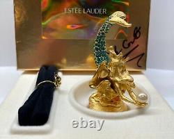 NIB FULL Estee Lauder Plaisirs SPARKLING MERMAID Compact de parfum solide SIGNÉ