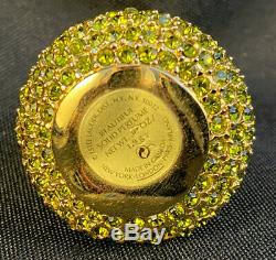 Nib Estee Lauder Parfum Solide Compact Jeweled Poire En Cristal Belle Parfum