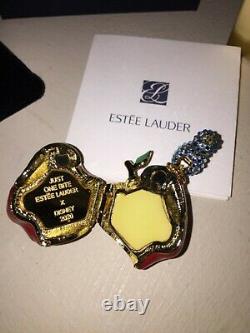 Nib Estee Lauder Perfume Solide Compact Disney Princess Collection Juste Un Bite
