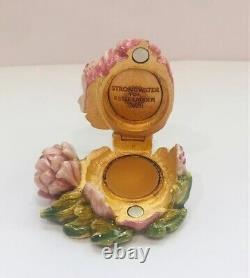 Nib Full/unused 2008 Estee Lauder/jay Strongwater Romantic Bloom Parfum Solide