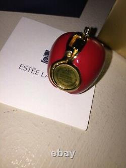 Nib New Estee Lauder Parfum Solide Compact Disney Princess Juste Un Bite Apple