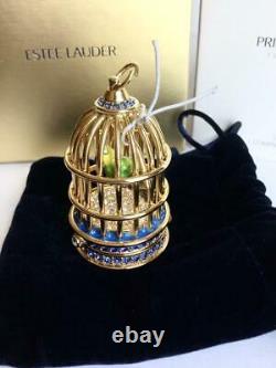 Nib Rempli 2015 Estee Lauder Golded Birdcage Tuberose Parfum Compact