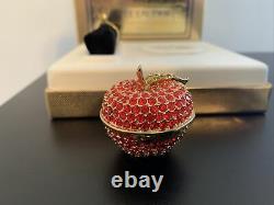 Nouveau Rare Estee Lauder Linge Rouge Pomme Compact Solide Parfum 1996 Vintage