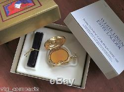 Parfum De Lin Blanc D'estee Lauder Dans Le Compact Solide D'escoup De Lucky Orig. Boite Rare