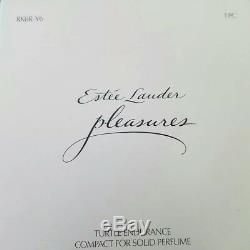 Parfum Solide D'estee Lauder-pleasures-turtle Endurance Compact Pour Femmes-neuf Dans L'emballage