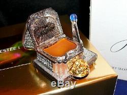Rare Estee Lauder Lucky Machine Slot Parfum Solide Compact Les Deux Boîtes Non Utilisées