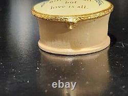 Rare Vintage Le Cadeau Est Petit Estee Lauder Jeunesse Dew Solid Parfum Compact Box