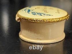 Rare Vintage Le Cadeau Est Petit Estee Lauder Jeunesse Dew Solid Parfum Compact Box