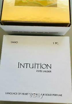 Rare-nib Full / Unused 2001 Estee Lauder Intuition Langue De Coeur Solide Perfu